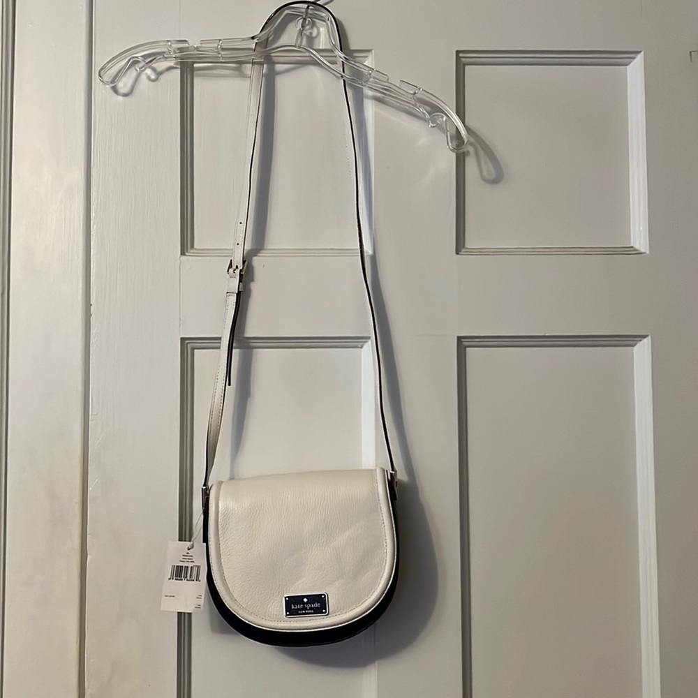 Kate Spade blue/white Oliver Street crossbody